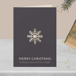 Snowflake God jul Card Kort
