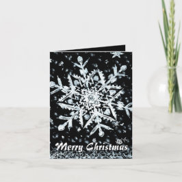 Snowflake God jul speciell Helgkort