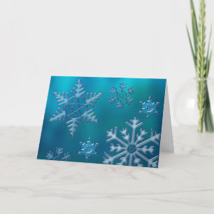 Snowflake H Helgkort