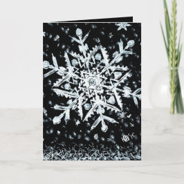 Snowflake Helgkort