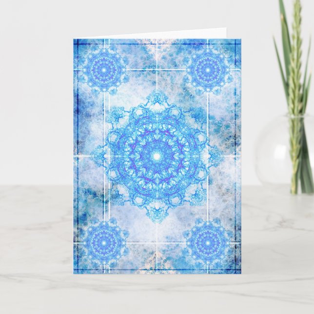 Snowflake Helgkort (Framsida)