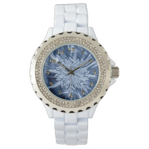 Snowflake Ice Crystal Armbandsur