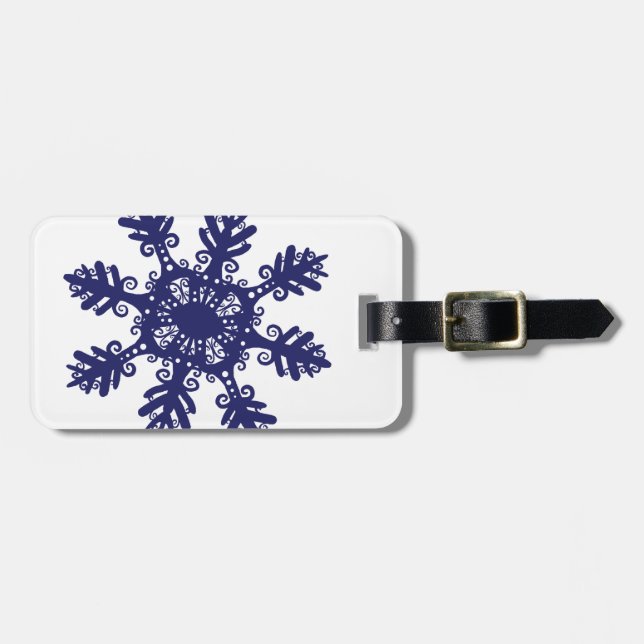 Snowflake II Bagagebricka (Horisontell Framsida)