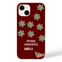Snowflake iphone case