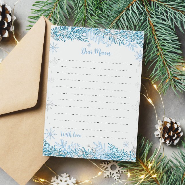 Snowflake jul Birthday Time Kapsel Card Tack Kort (Skapare uppladdad)