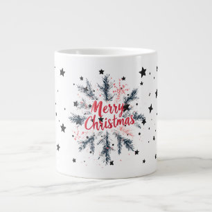 Snowflake-jul Mugg Jumbo Mugg