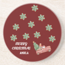 Snowflake-julafton Underlägg