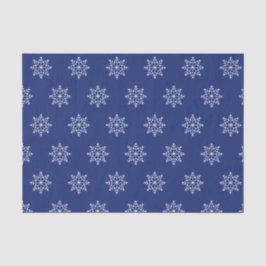 Snowflake-julblått i Mönster