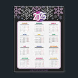 Snowflake-julen Lila Silver Calendars<br><div class="desc">Snowflake-julen Lila Silver,  Will look fantastisk på alla dina Party-leveranser är perfekt samordnade med din julklapp och du kan enkelt anpassa ditt namn. Du kan också överföra mina design till över 1 000 Zazzle-produkter. Lycka till - vara lycklig :)</div>