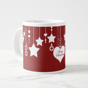 Snowflake-julen Mugg Jumbo Mugg