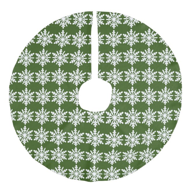 Snowflake Julgransmatta Fusklinne (Framsidan)