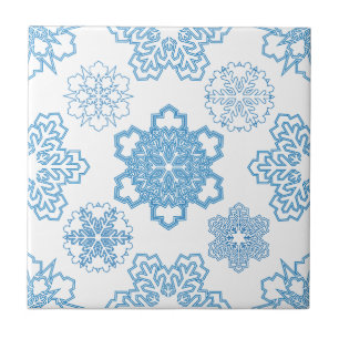 Snowflake Kakelplatta