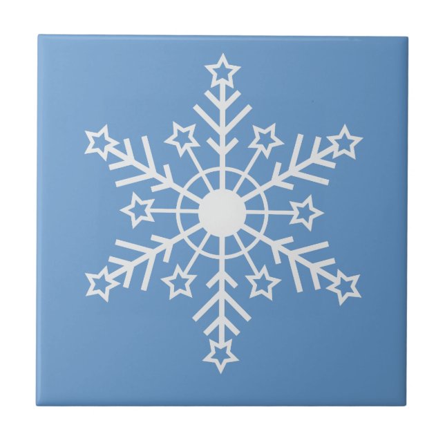 Snowflake Kakelplatta (Framsidan)