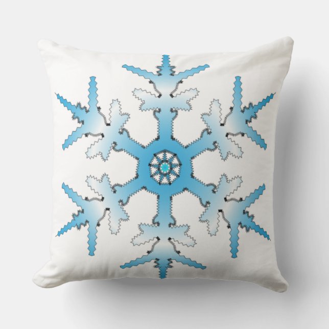 SNOWFLAKE KUDDE (Framsida)