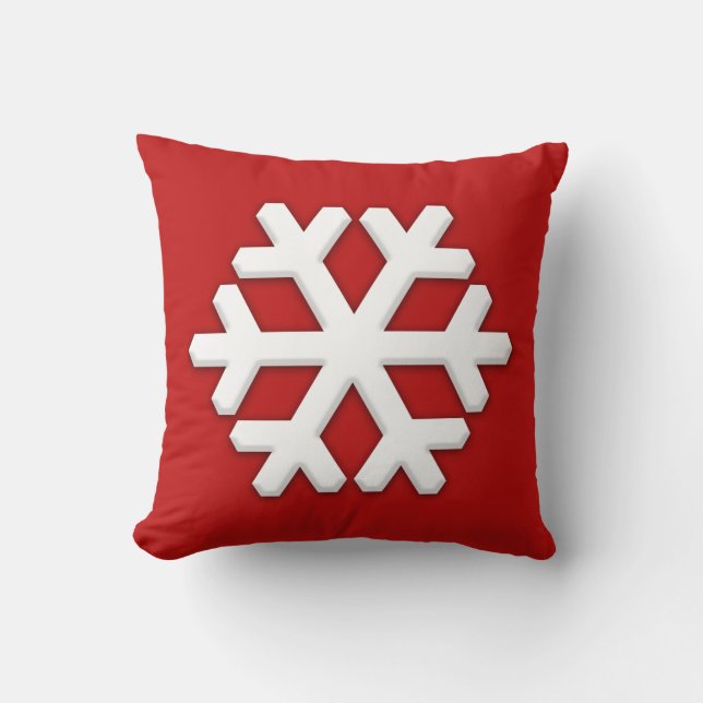 Snowflake Kudde (Framsida)