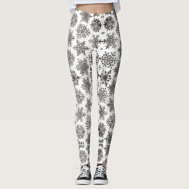 SNOWFLAKE LEGGINGS FOR WINTER AND CHRISTMAS (Framsida)
