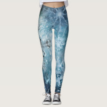 Snowflake Leggings - Söt