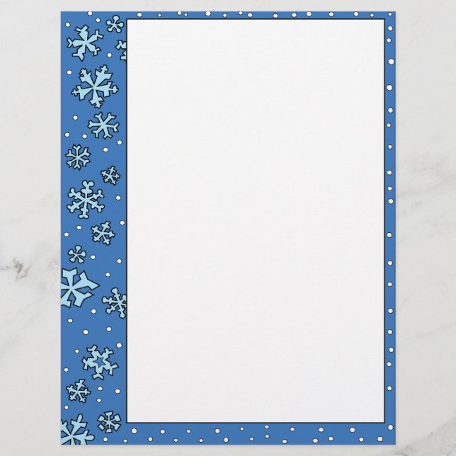 Snowflake Letterhead (Framsida)
