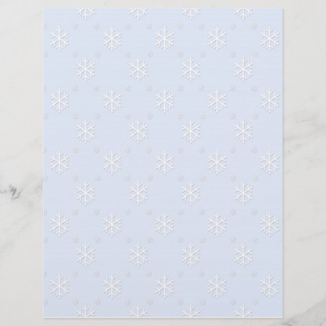 Snowflake Letterhead (Framsida)