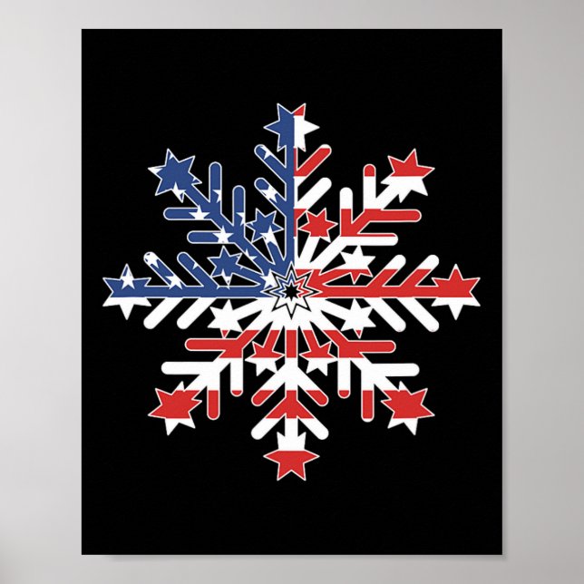 Snowflake - Liberaldemokraterna för juli 4 Poster (Framsidan)