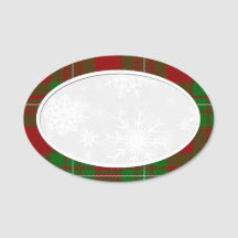 Snowflake MacGregor Play Namn bricka