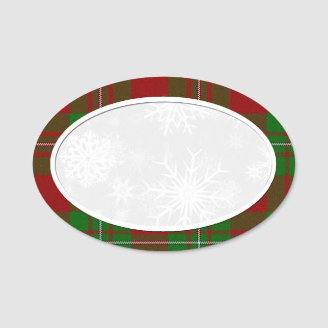 Snowflake MacGregor Play Namn bricka Namnbricka (Framsida)