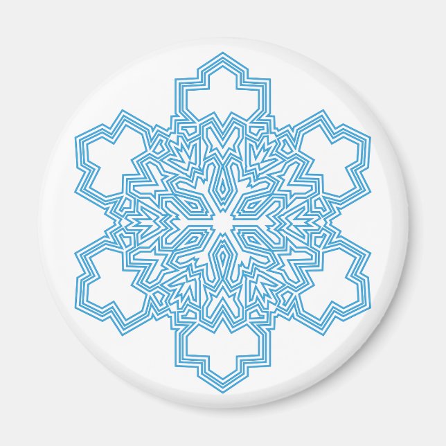 Snowflake Magnet (Framsidan)