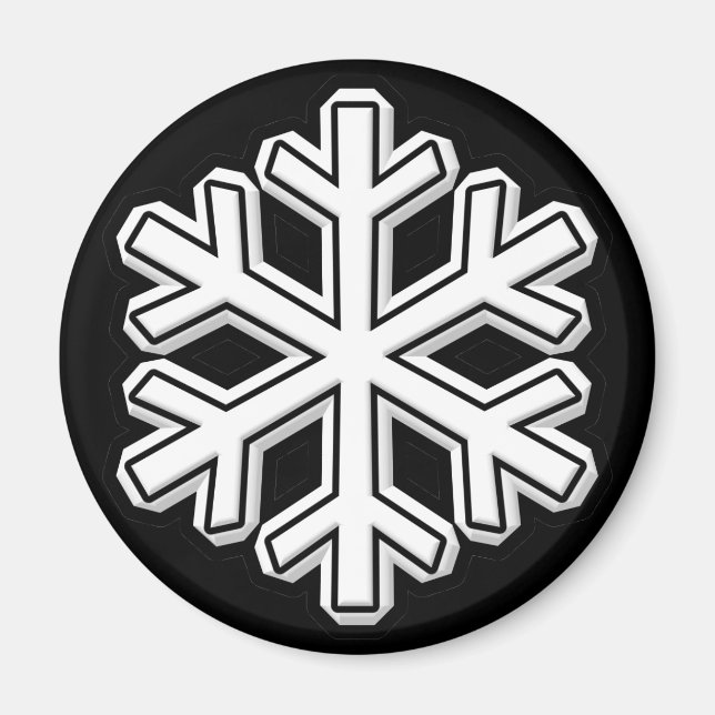 Snowflake Magnet (Framsidan)