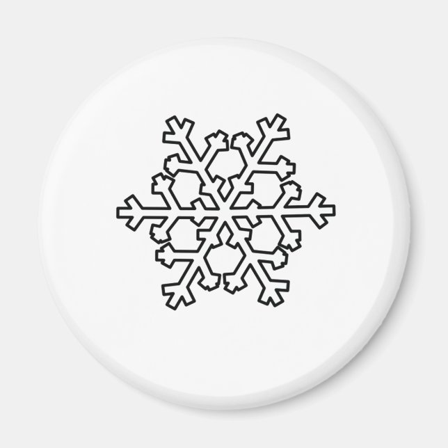 Snowflake Magnet (Framsidan)
