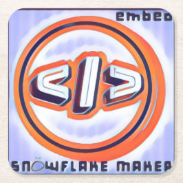 SNÖWFLAKE MAKER - EMbED - underlägg