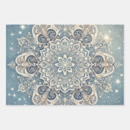 Snowflake Mandala i Frosty Hues 3