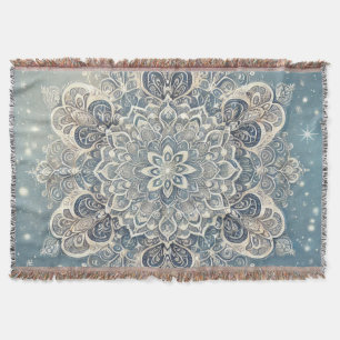 Snowflake Mandala i Frosty Hues 3 Filt