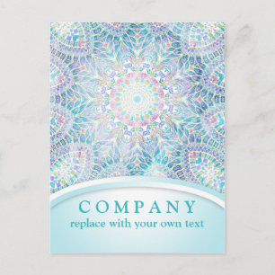 Snowflake Mandala Vykort