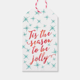 Snowflake-märkre Presentetikett