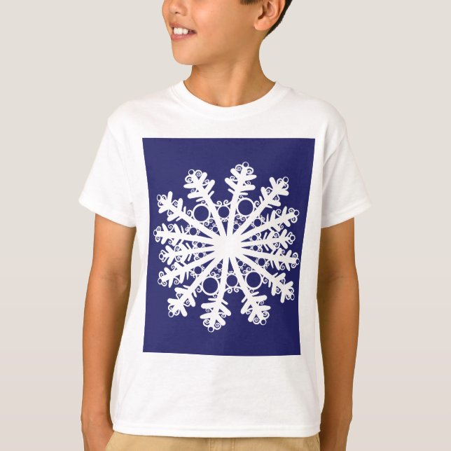 Snowflake mig t-shirt (Framsida)