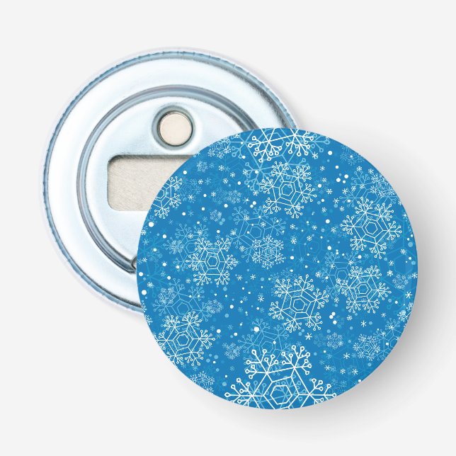 Snowflake mönster flasköppnare (Framsidan)