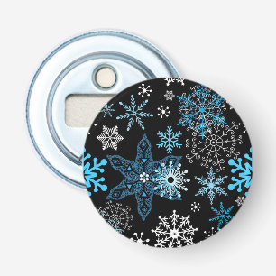 Snowflake mönster flasköppnare