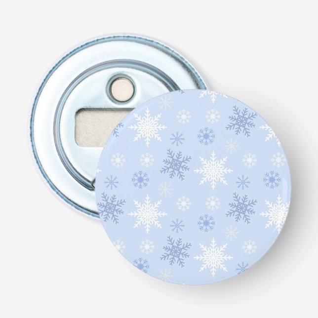 Snowflake mönster flasköppnare (Framsidan)