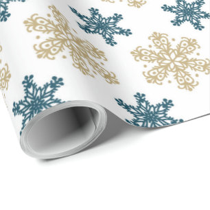 Snowflake Mönster jul Presentpapper