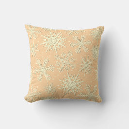Snowflake mönster kudde