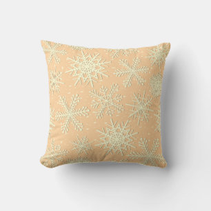 Snowflake mönster kudde