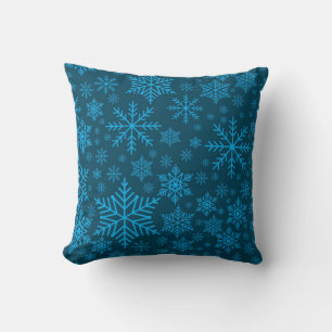 Snowflake mönster kudde
