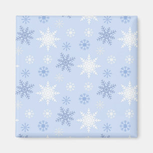Snowflake mönster magnet