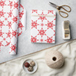 SNOWFLAKE MÖNSTER, modern, minimal röd Presentpapper<br><div class="desc">med kat massard >> kat@simplysweetPAPERIE.com <<< Snyggt & festive, snowflake mönster design. glädjen! - - - - - - - - - - - - - - - - Matchningsartiklar som finns tillgängliga från min butik - kolla in dem:) - - - - - - - - - - -...</div>