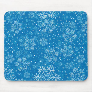 Snowflake mönster musmatta