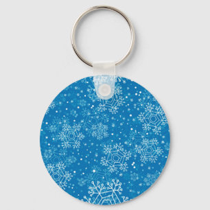 Snowflake mönster nyckelring