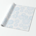 Snowflake mönster presentpapper<br><div class="desc">För älskare i snöflingor</div>