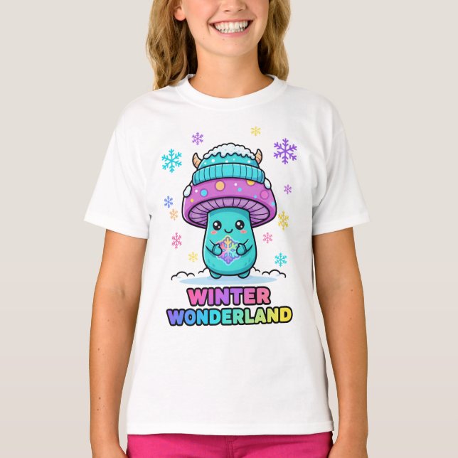 Snowflake Monster T-shirt (Framsida)