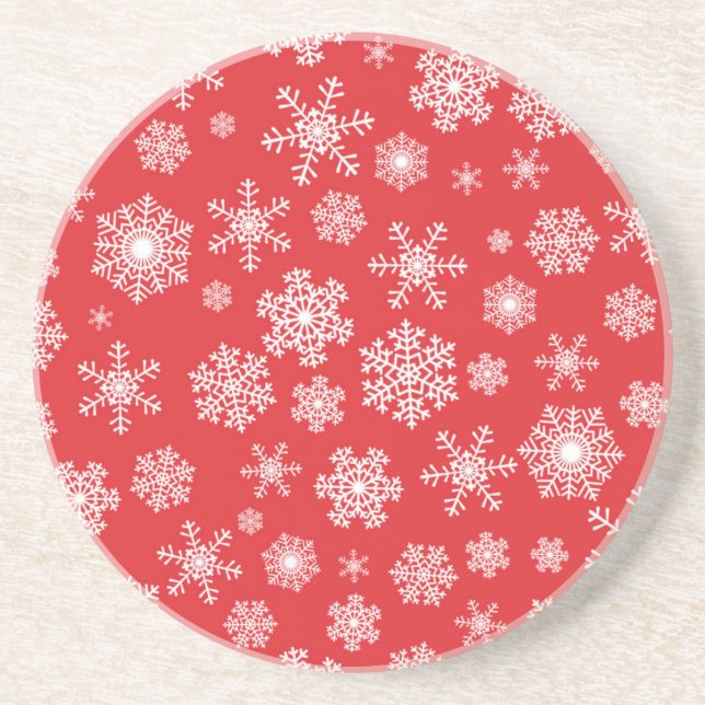 Snowflake mönster underlägg (Framsidan)