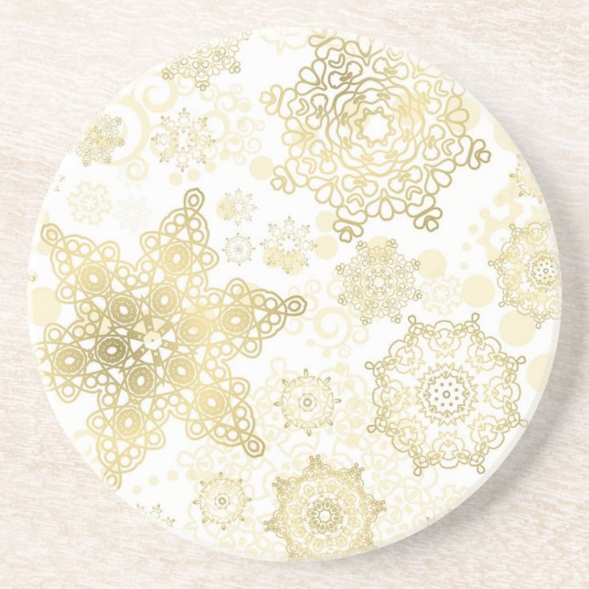 Snowflake mönster underlägg (Framsidan)